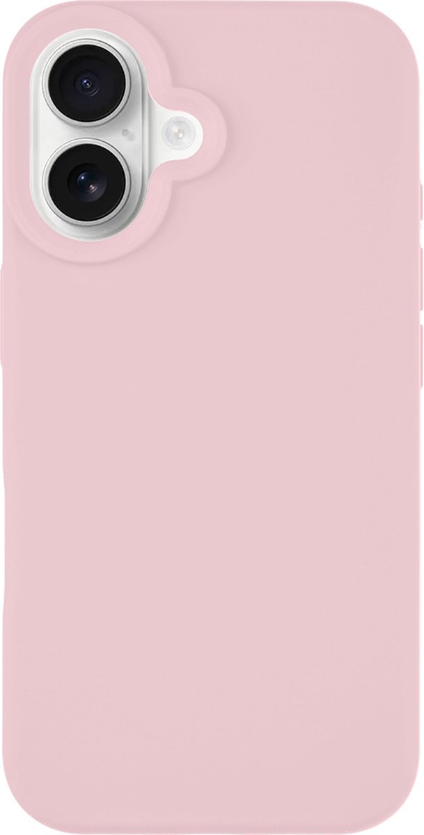 Tactical- iPhone 16 Backcover hoesje silicone - Lichtroze