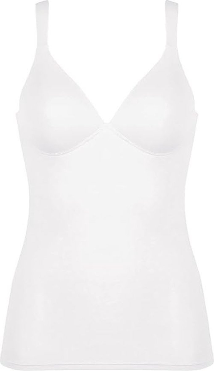 Naturana hemd met t-shirt BH zonder beugels maat 80B wit