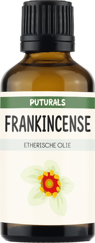 Foto: Puturals frankincense olie 100 biologisch 30ml puur en vegan frankincense etherische olie voor huid haar en aromatherapie cosmos gecertificeerd