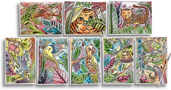 Ooly - Couleurs Cachées - Jungle Magic