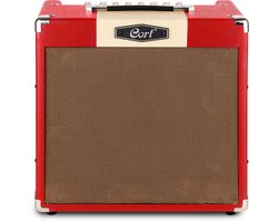 Cort CM30RDR 30W Gitaarversterker met 10 inch Speaker, Reverb en Bluetooth Dark Red