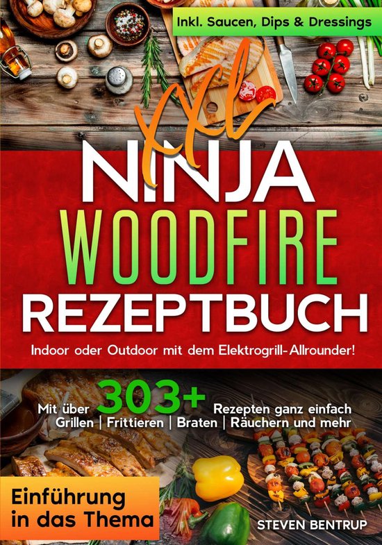 XXL Ninja Woodfire Rezeptbuch - cover