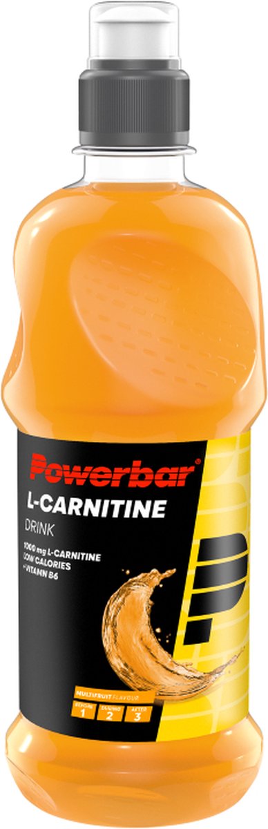 Goedkoopste Powerbar sportdrank L-Carnitine Drink - low sugar sportdrank - Multi Fruit - 12 x 500ml