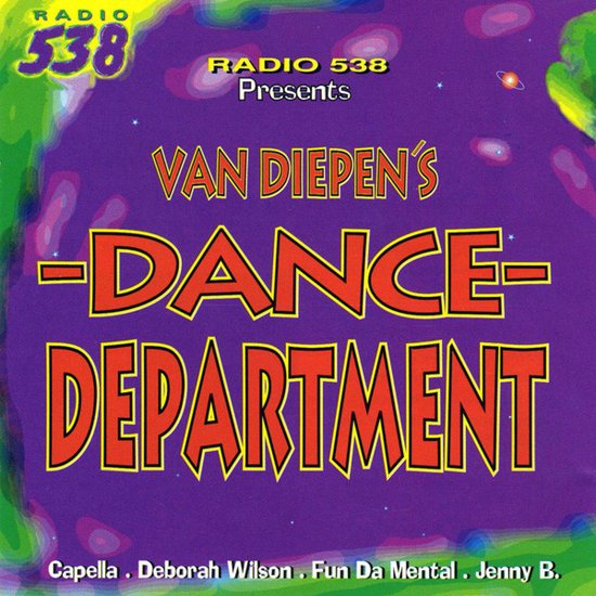 Radio 538 Presents Van Diepen's Dance Department - Cd Album