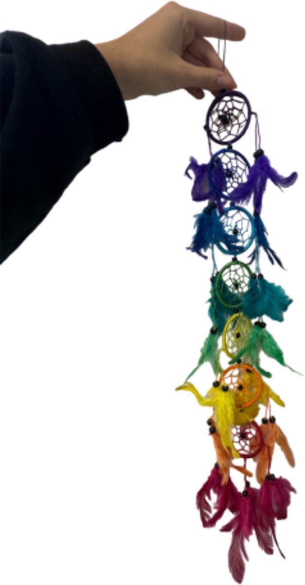 Dromenvanger rainbow 6 cm 7 chakra's