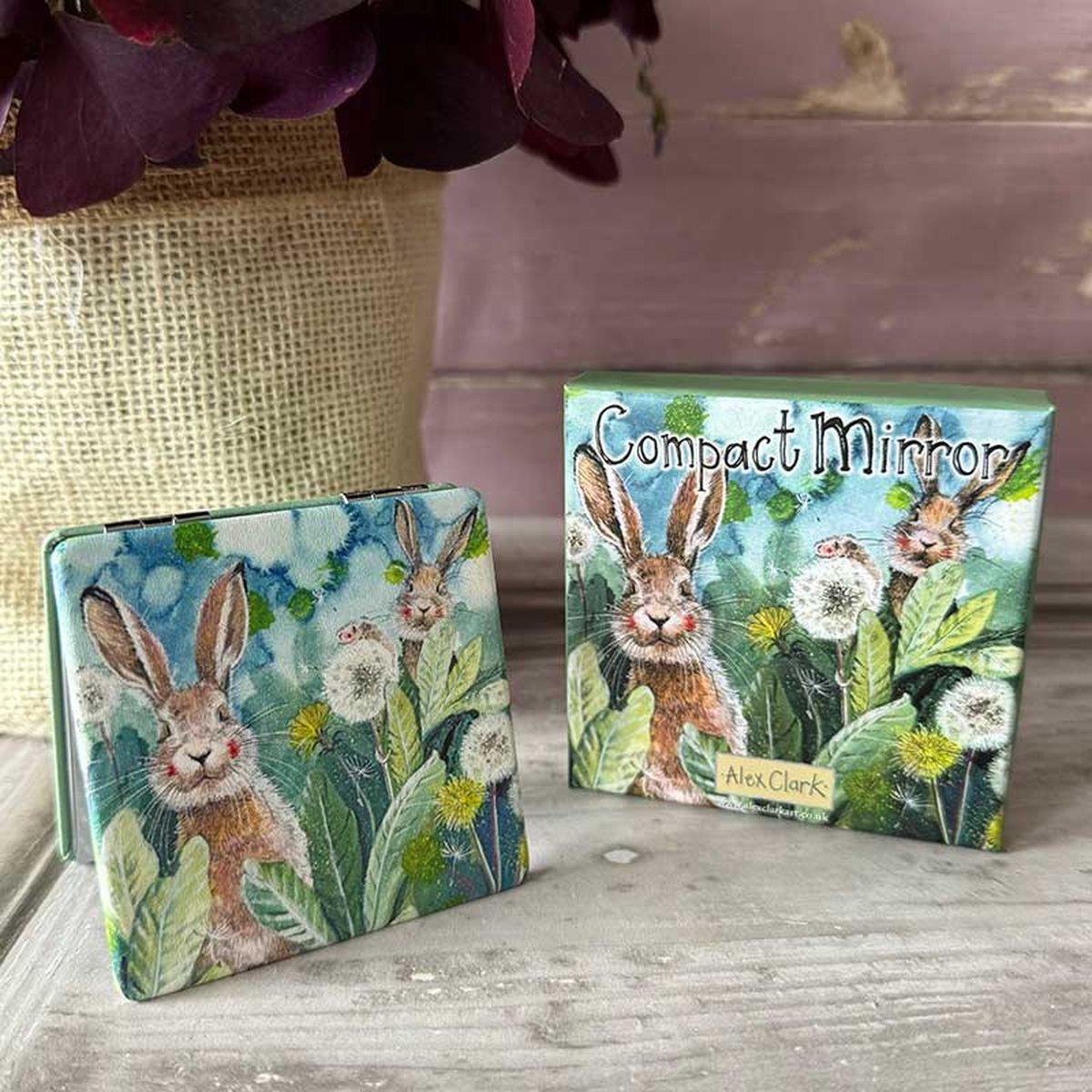 Alex Clark Compacte Spiegel Konijnen~ Little Rabbits