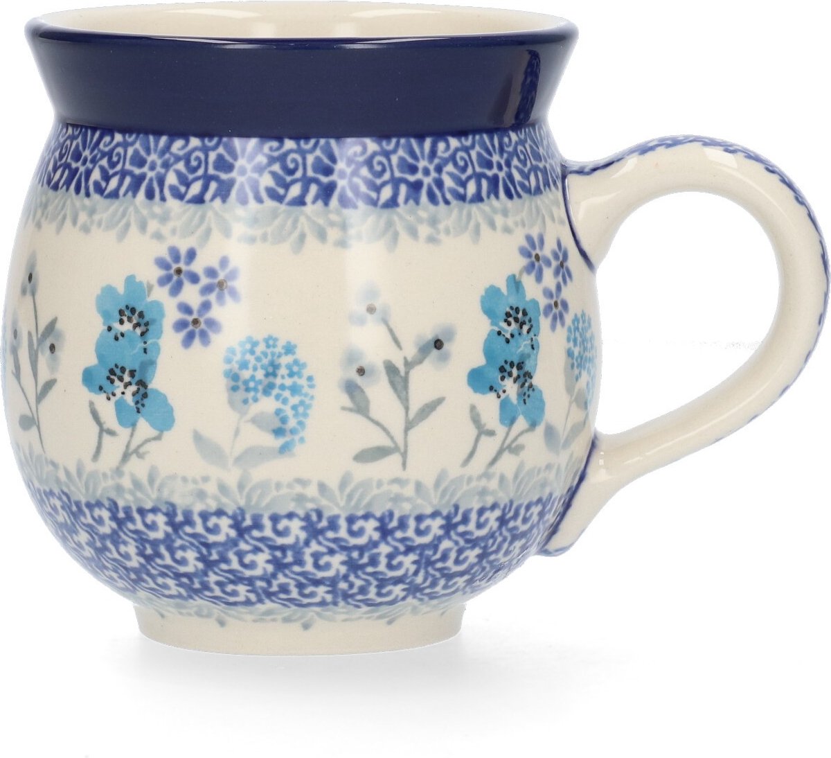 Bunzlau Castle Boeren Mok 370 ml Delicate Breeze Handgemaakt Koffie beker kop