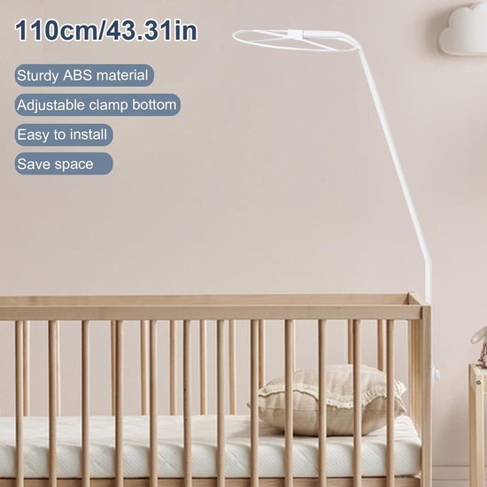 AdeptT Hoekbed luifel paalframe, full size bed luifel frame palen