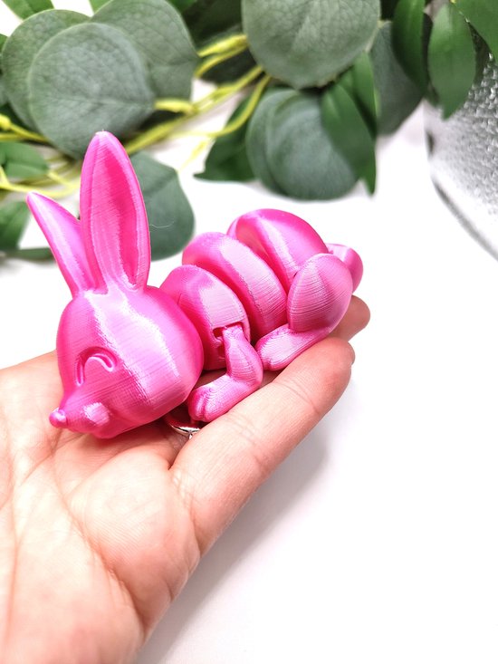Dierlijke 3D Bunny Zeep Siliconen Mallen Konijn Hars Klei 3D Konijn Siliconen Zeep voor DIY Chocolade Snoep Mallen (L