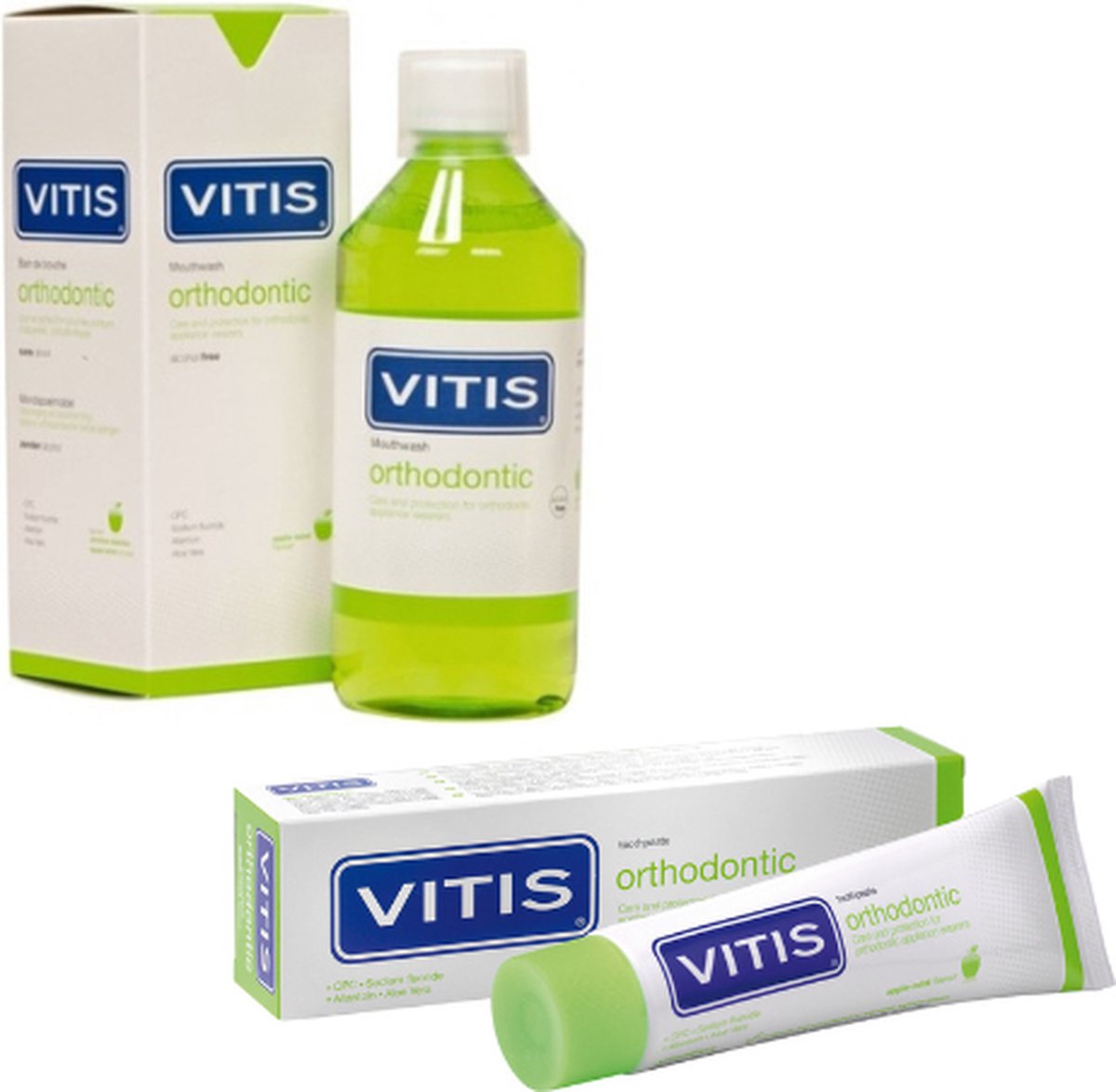 Goedkoopste Vitis Orthodontic Voordeelpakket - Mondwater Tandpasta