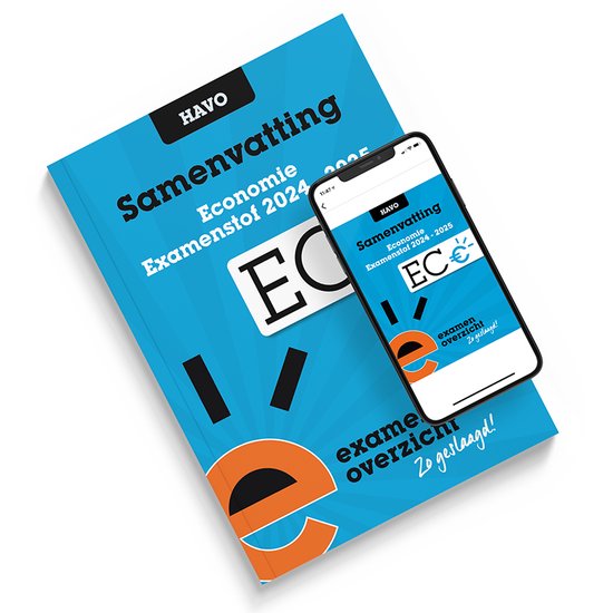 ExamenOverzicht - Samenvatting Economie HAVO - cover