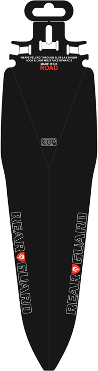 Rapidracerproducts Spatbord Rearguard Road 23 Cm Zwart