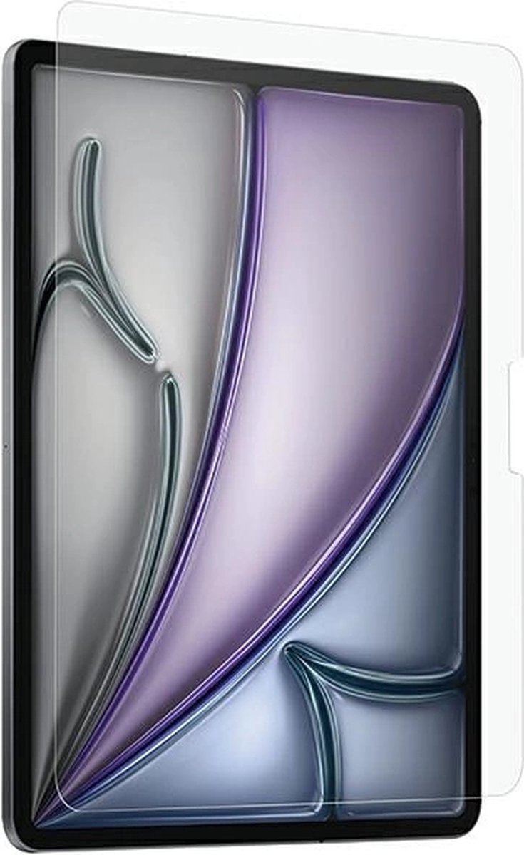 UNIQ Optix Helder gehard glas met applicator voor iPad Air 13" 2024