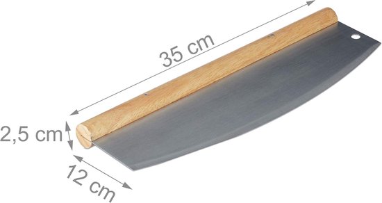 Triangle Wiegemes met Dubbel Blad van Gehard Staal en Lemmet van 17.5