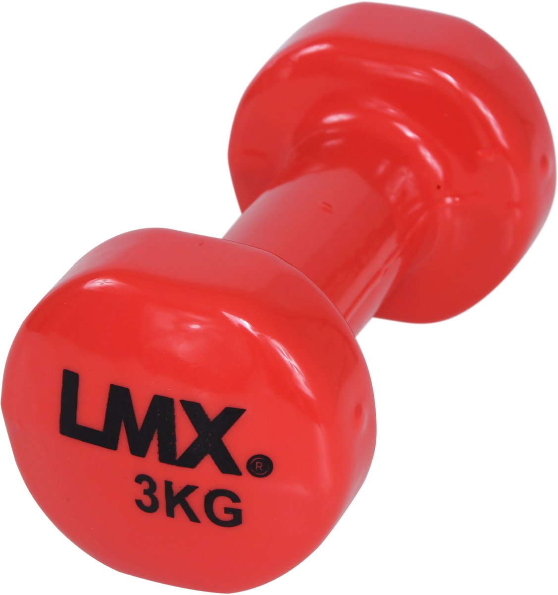 LMX Dumbbells - 2 x 3,0 kg - Vinyl - Rood