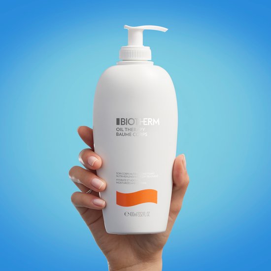Biotherm Oil Therapy Baume Corps - Hydraterende Bodylotion - Voor droge huid - Glycerine - Minerale Olie - 400ml