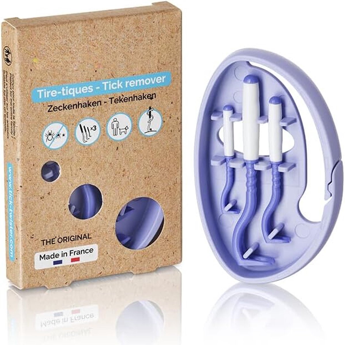 Lexium Tekentang - Tekenpincet - Tekenverwijderaar - Tekenpincet mens - Teek pincet - Tekenlasso - Tekenhaak - Tekentang voor honden en katten