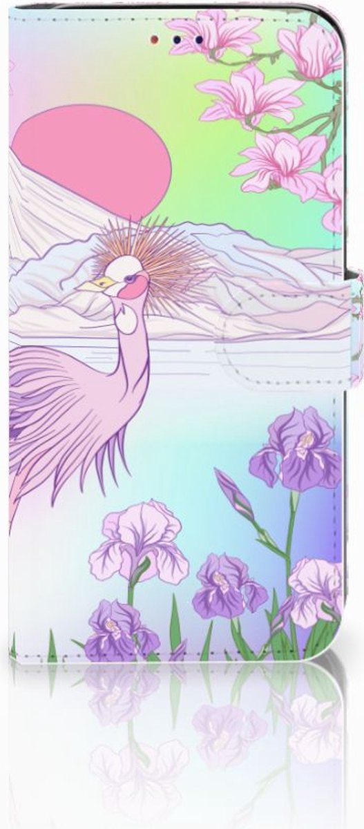 Samsung Galaxy A10 Telefoonhoesje met Pasjes Bird