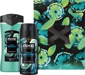 AXE Fine Fragrance Collection Fine Fragrance Collection Duo Geschenkset - Aqua Bergamot - met de geur van bergamot, salie en jeneverbes - 300 ml + 150 ml