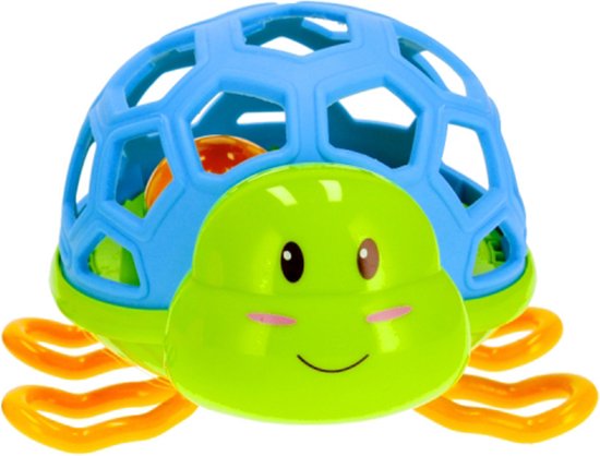 Bam Bam - Zachte rammelaar SCHILDPAD, educatief speelgoed voor vanaf 6 maanden van Bam bam — afbeelding 5