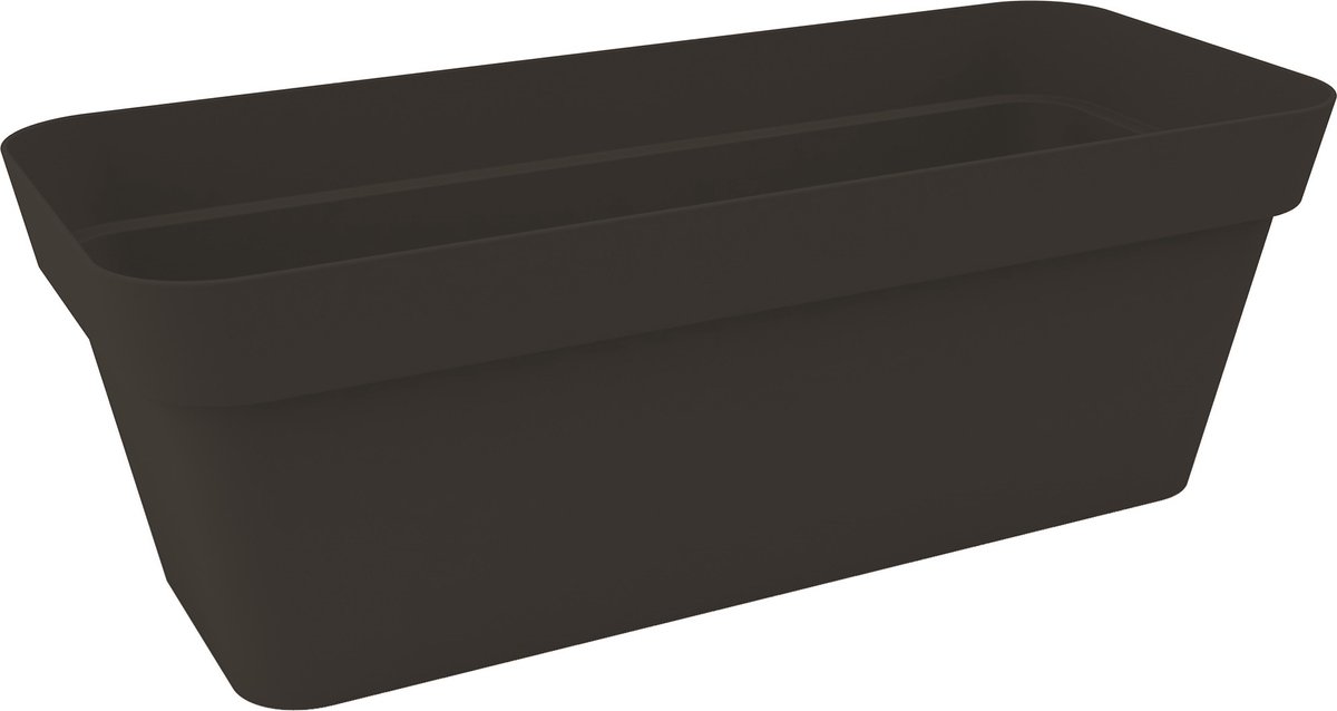 Bloembak Balkonbak Arke 49x17x14cm ANTRACIET Nicoli