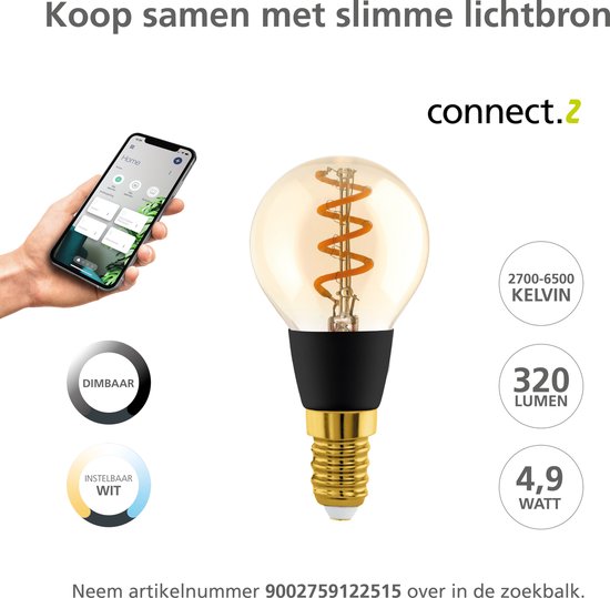 EGLO SOLO, Nickel, Acier, Chambre à coucher, Salon, IP20, II, E14