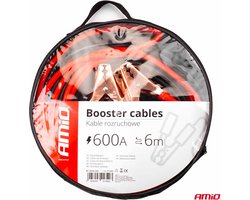 AMiO Startkabels Auto Accu 600A 6 meter – betrouwbaar starten bij lege accu