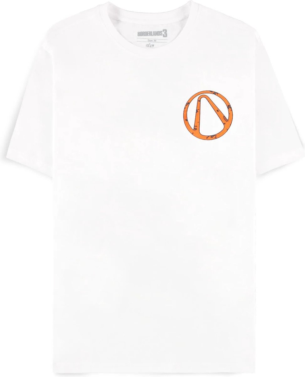 Borderlands - Psychopunk Heren T-shirt - XL - Wit