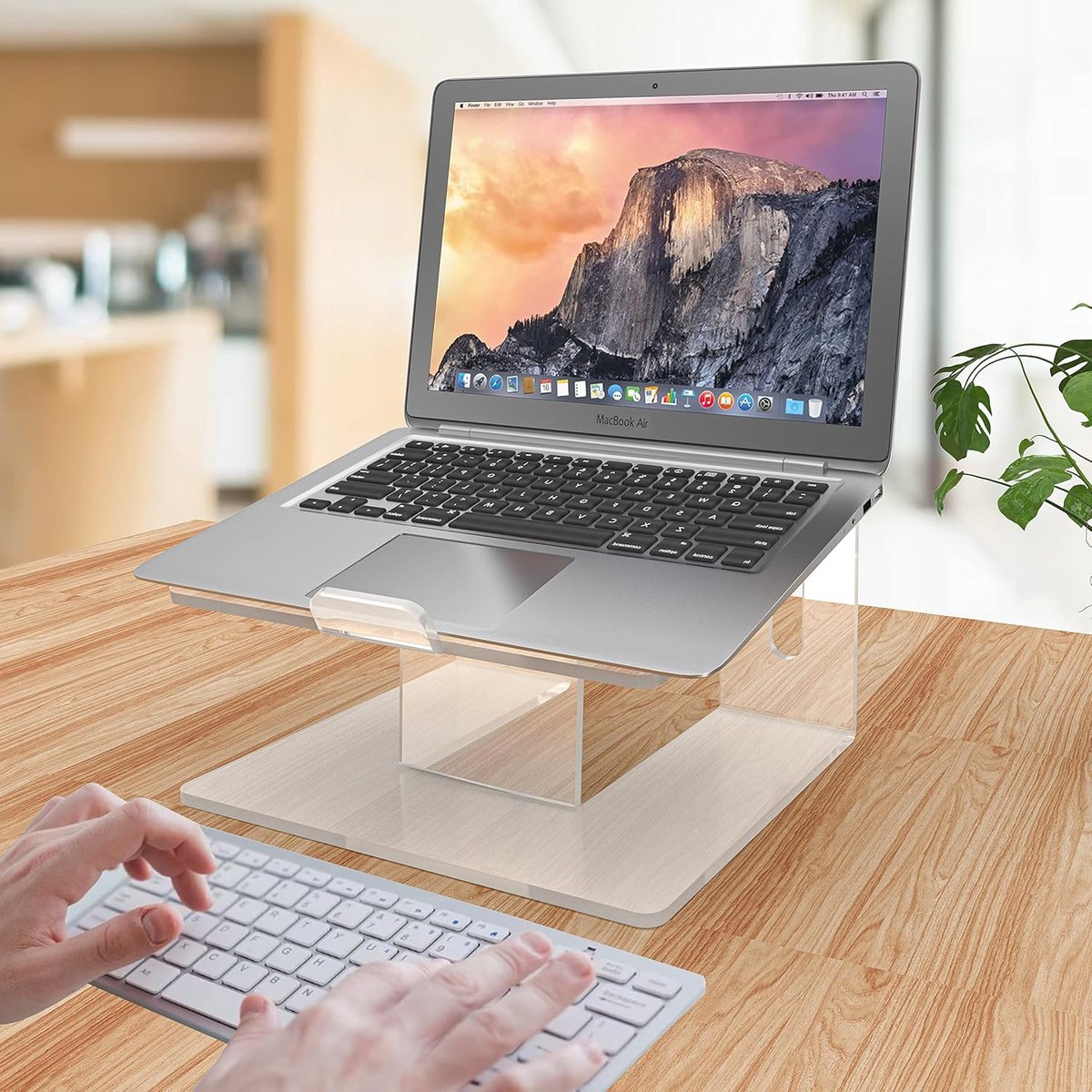 Laptopstandaard, Antislip - Laptophouder, Ergonomische LaptopverhogerHobbypakket
