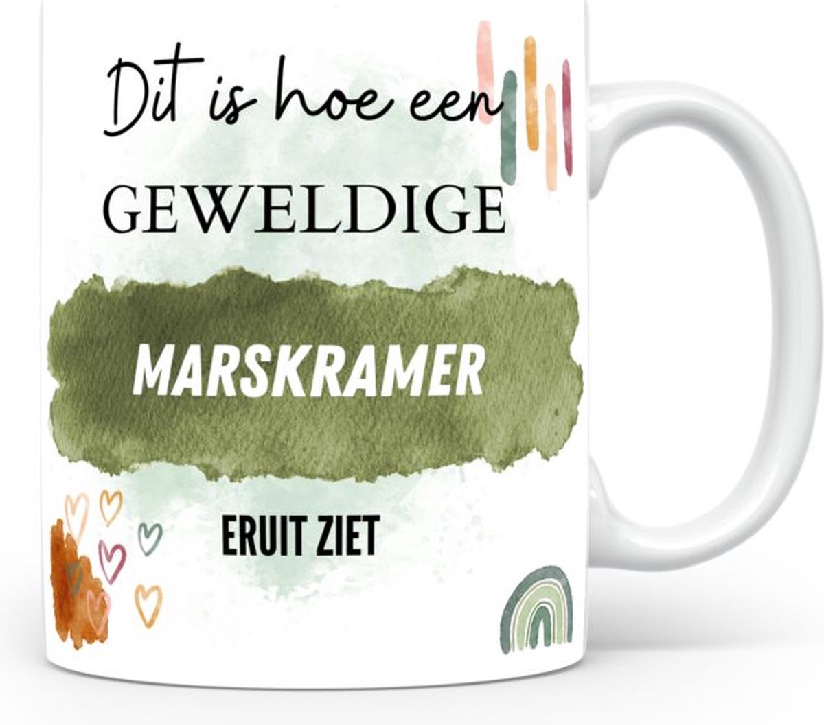 Mok bedrukken met beroep Marskramer