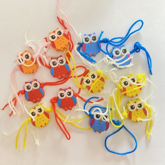 50 Stuks Gelukspoppetjes met Uilen