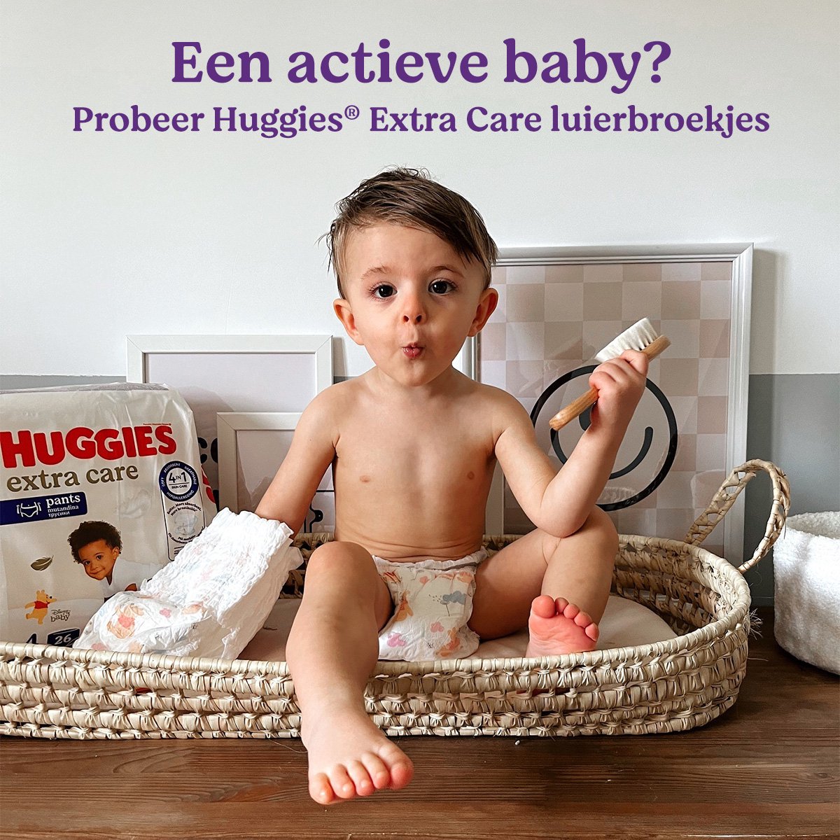 Huggies® Extra Care baby luiers, Maat 5 (11 tot 25 kg), 66 luiers met vochtindicator en Disney designs, Maxi Pack — afbeelding 6