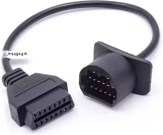 OBD2 Kabeladapter 16 Pins Naar 6 Motorfiets OBD Kabel Voor Honda Hawker Yamaha En De Meeste Andere Motorfietsen 662430336