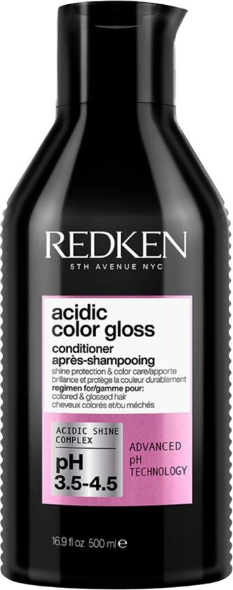 Foto: Redken acidic color gloss conditioner gekleurd haar kleurbehoud glans 500 ml