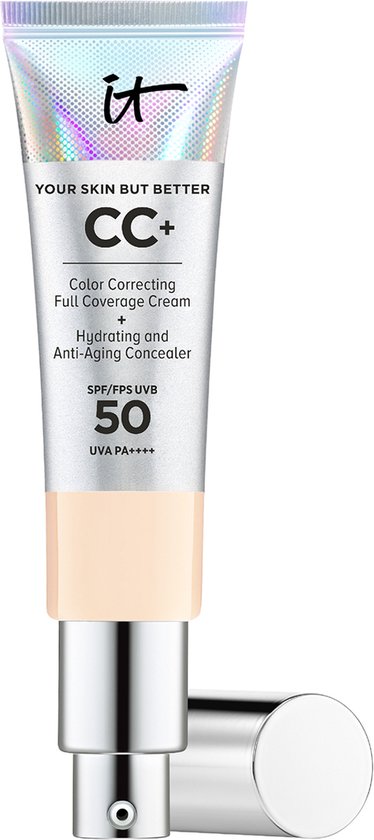 Foto: It cosmetics your skin but better cc cream spf50 foundation anti aging hydraterend fair light 32ml