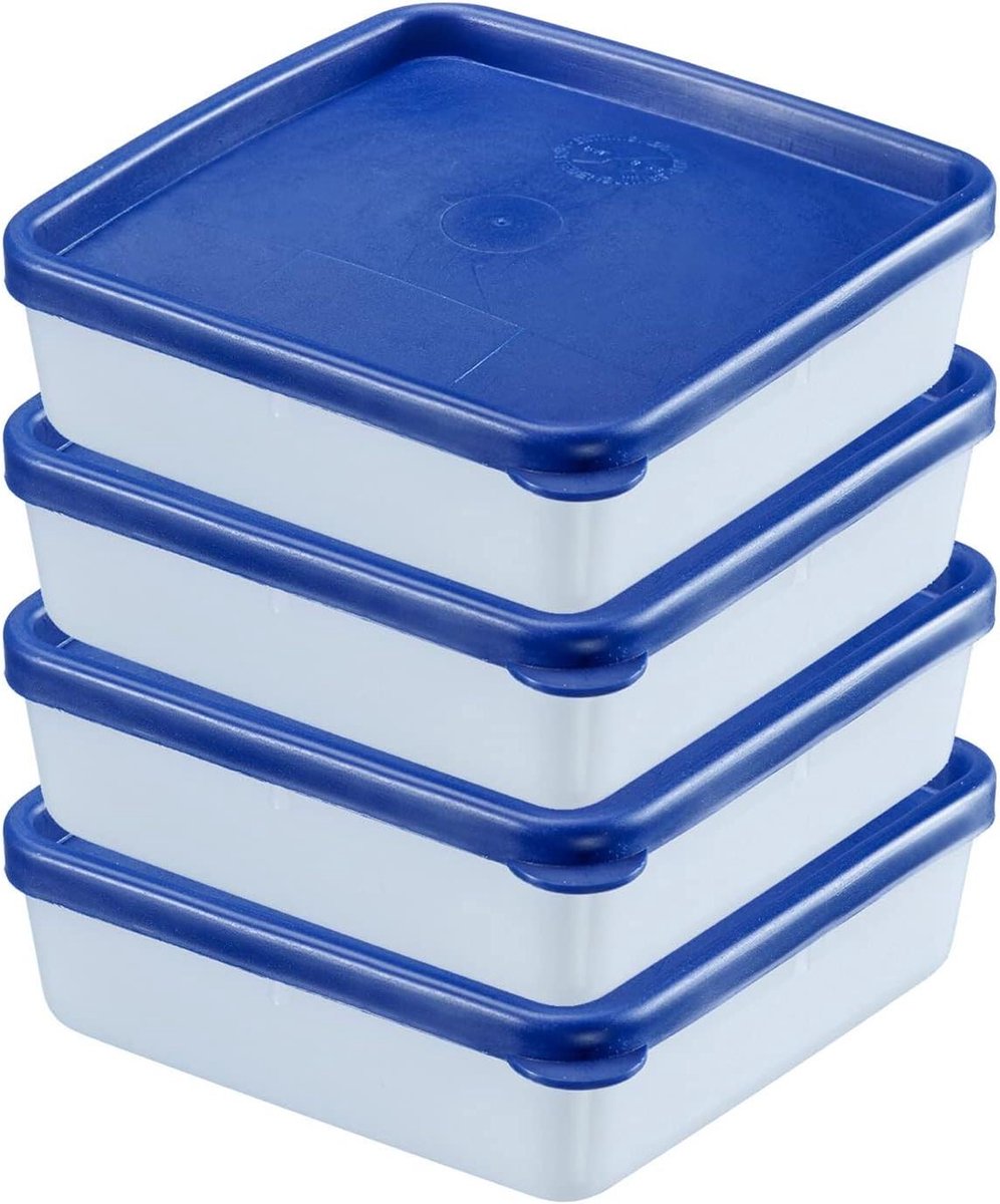 Lot De 2 Pots à Glace Réutilisables Avec Couvercles - 1,5L, Sans BPA, Parfaits Pour Crème Glacée Maison Et Conservation