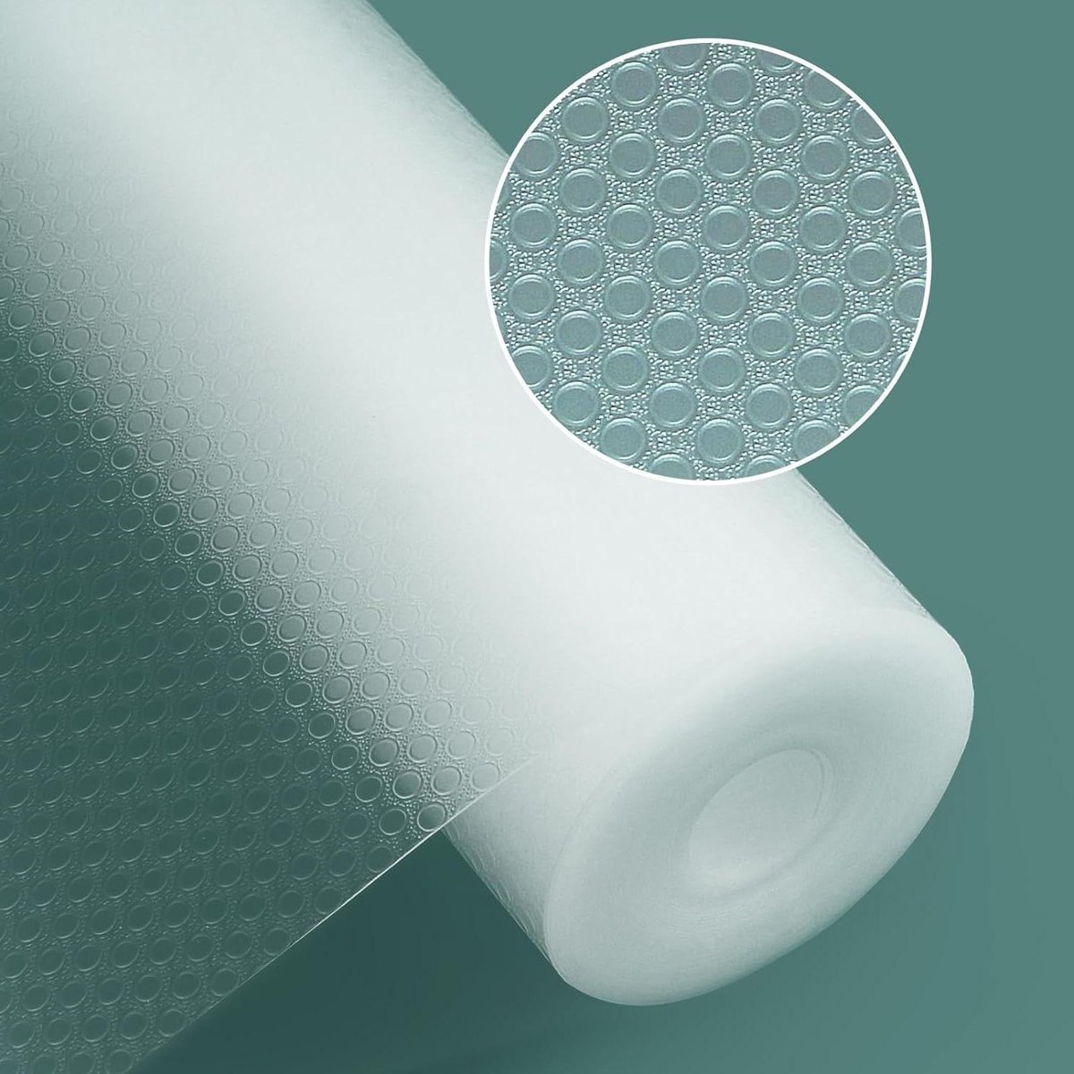 Waterdichte Antislip EVA-Mat voor Keukenkasten - Lademat Niet Klevend Koelkastbekleding - Transparant - 40cm x 600cm