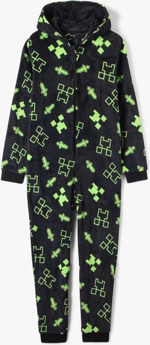 Valt groot, raadpleeg de maattabel Minecraft ® onesie jongens en meisjes - pyjama - jumpsuit - maat 16 158 cm op Prijzenvolger.com