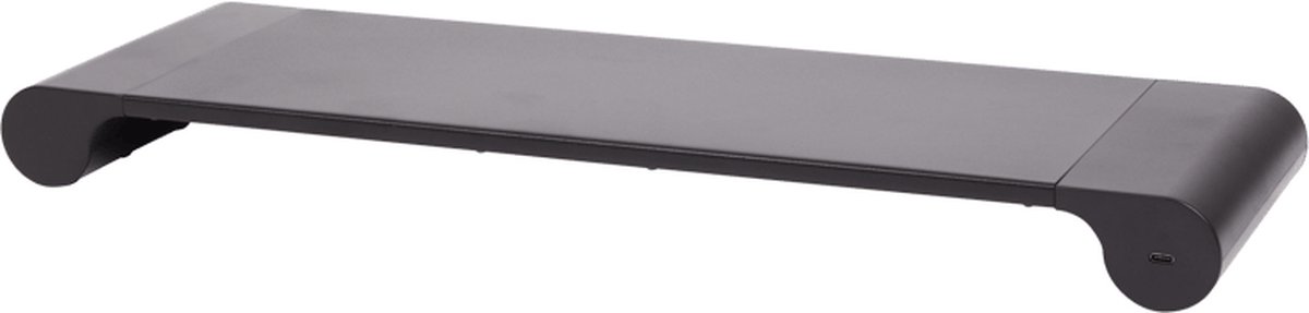 LAB31 - Monitorstand - 2x USB-A - zwart
