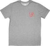 Korn - T-shirt homme Mini Logo Rouge - XL - Grijs