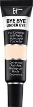 IT Cosmetics Bye Bye Under Eye Concealer - 24U Gepigmenteerde Dekking - Geformuleerd met Peptiden, Collageen, Hyaluronzuur en Vitamine E - Volledig Dekkend & Anti-Aging - Light 10.5 - 12ml