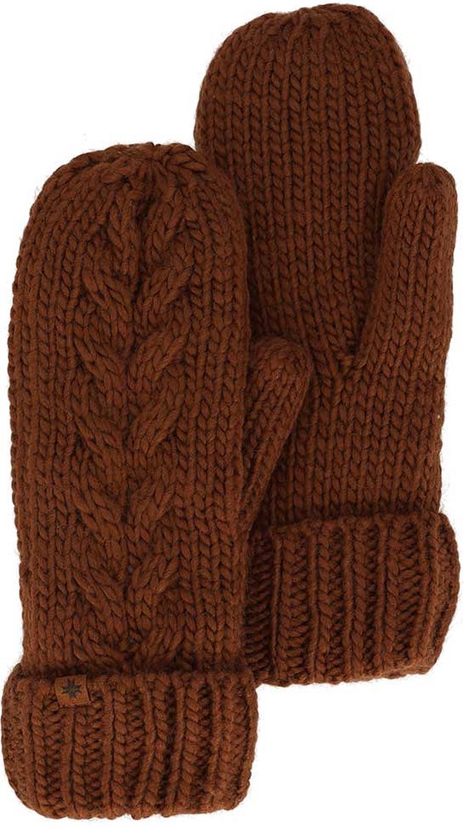 Sarlini Ski handschoenen dames Fashion Midden Bruin