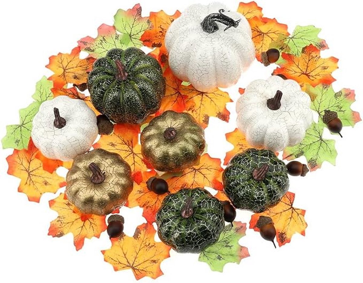 Equivera Halloween Decoratie - Halloween Versiering - Horror Versiering - voor Binnen en Buiten - Spin, Heks, Skelet, Pompoen en Spoken - 2024
