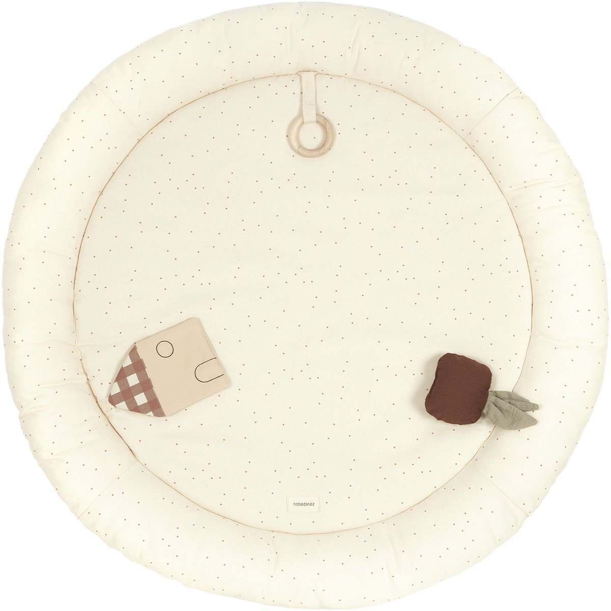 Nobodinoz Rond sensorisch activiteitennest - Ø100xH8cm - Sweet Home