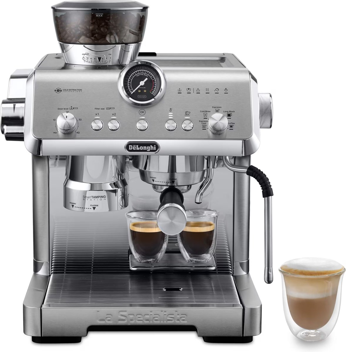 De'Longhi La Specialista Opera EC9555.M - Pistonmachine met bonenmaler - Metal