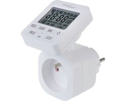 GreenBlue GB605 E - Digitale Tijdschakelaar - Digitale schakelklok - Schakelklok Timer - Schakelklok - max. belasting 16A - IP20