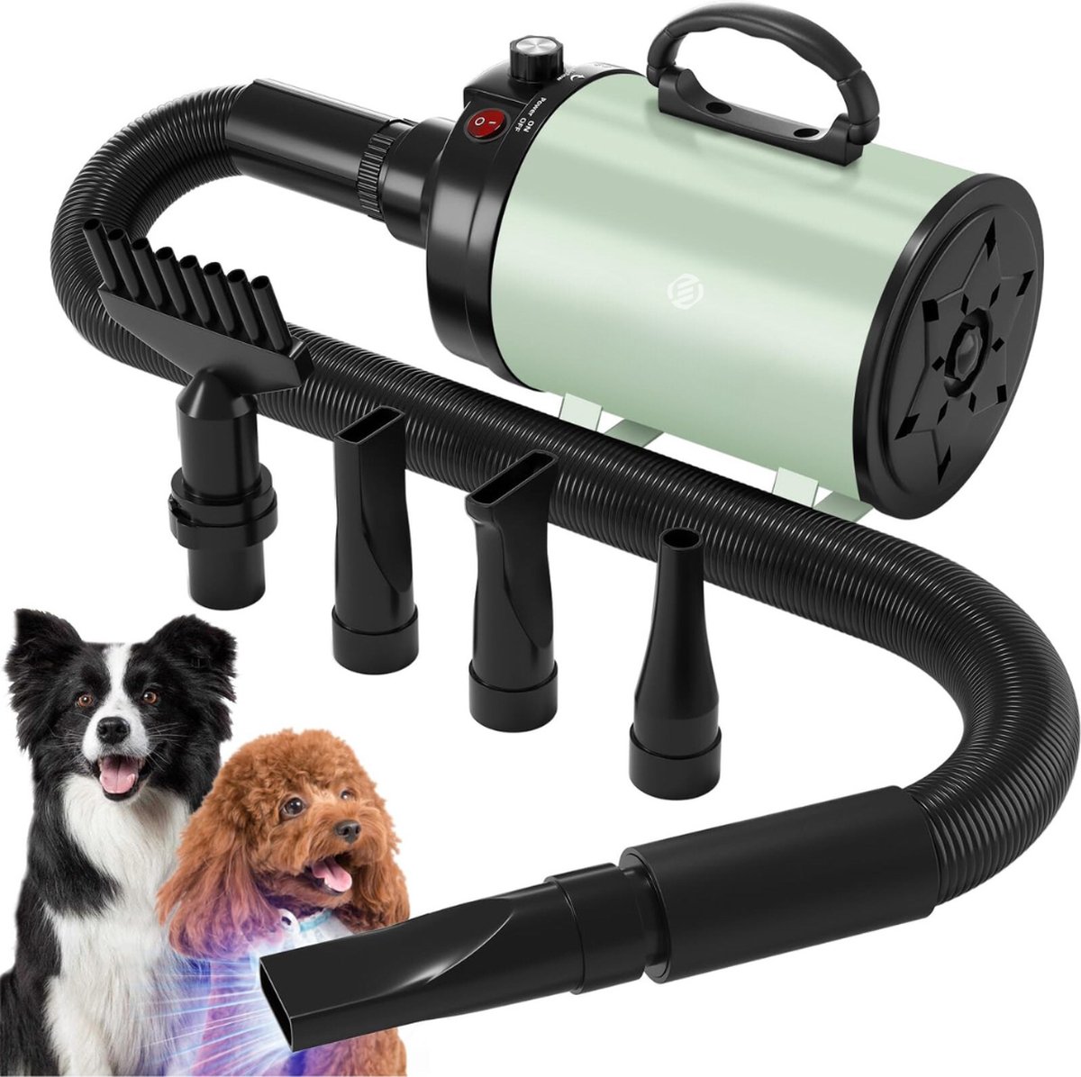 Bol.com Equivera hondenfohn - waterblazer - waterblazer voor honden - hondenfohn waterblazer - honden fohn aanbieding