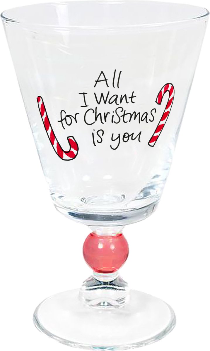Blond Amsterdam wijnglas Kerst