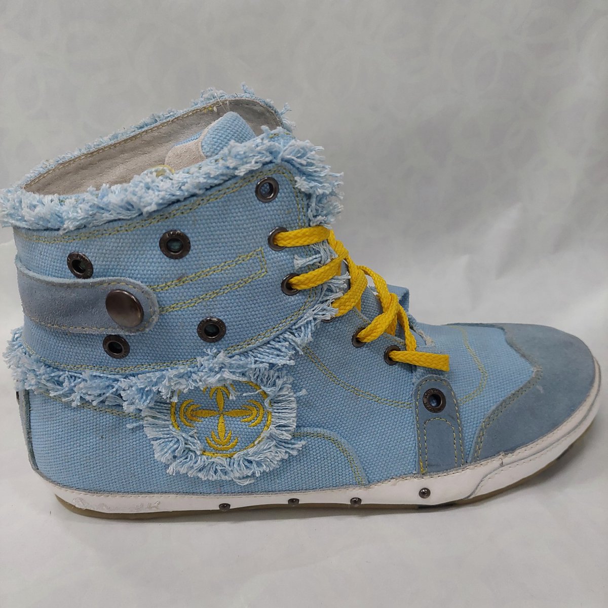 BRUNOTTI Reva halfhoge veterschoenen Blauw