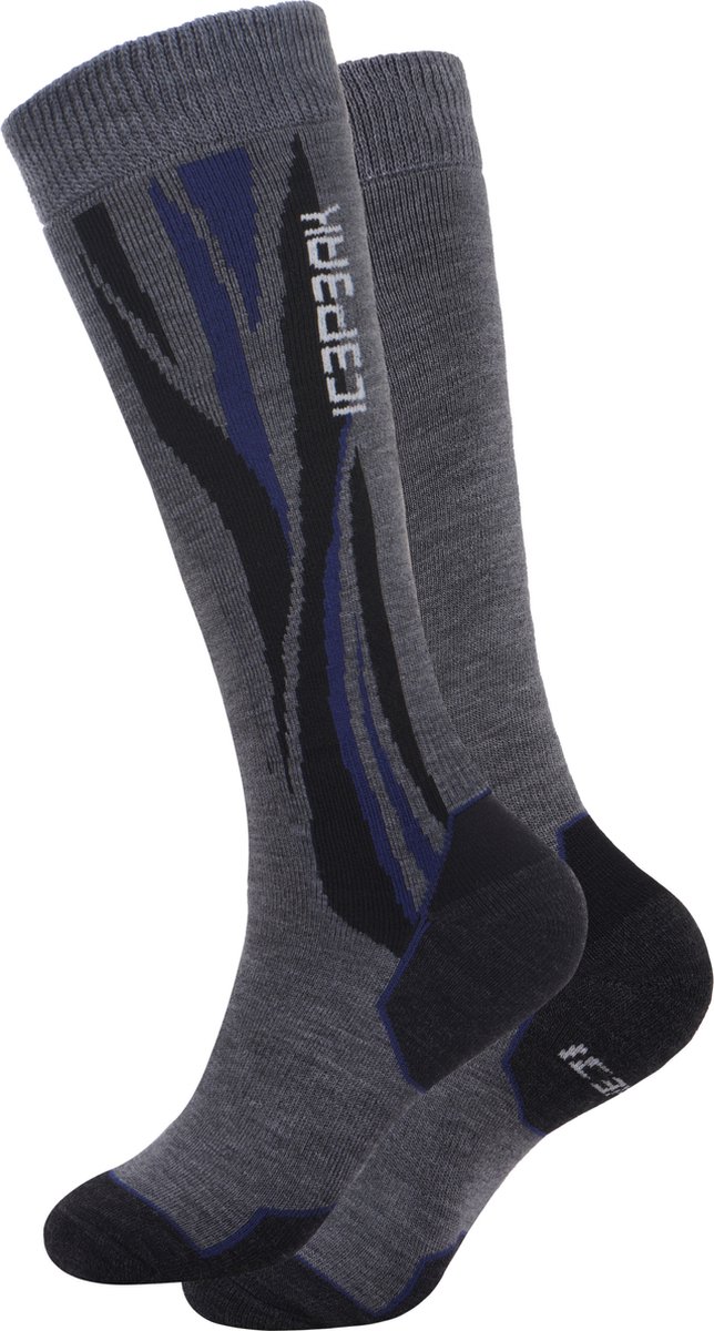 ICEPEAK ILSENBURG JR Unisex Wintersportsokken Grijs